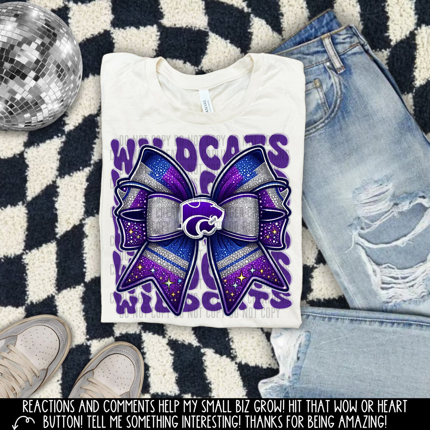 Bow Wildcats DTF and Sublimation Transfer