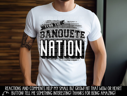 Fear the Banquete DTF and Sublimation Transfer