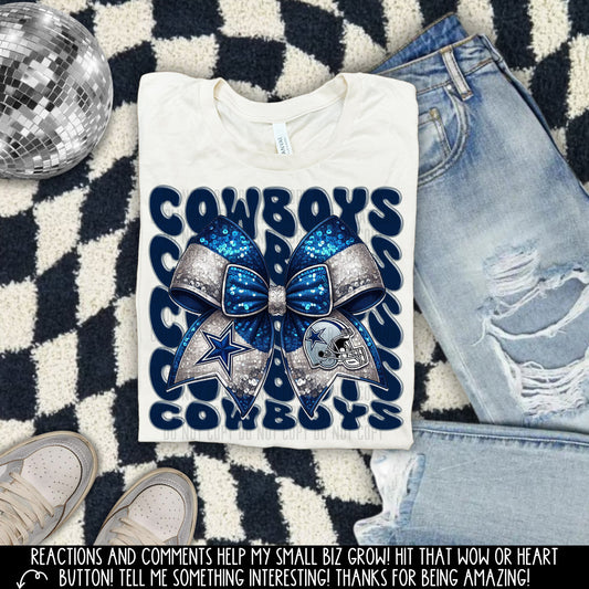 Bow Cowboys DTF and Sublimation Transfer