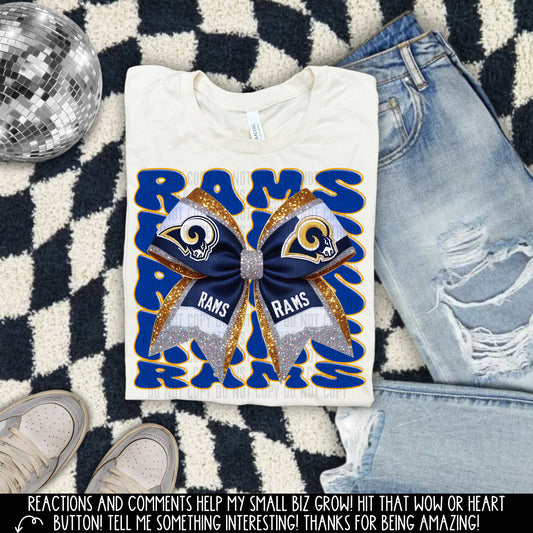 Bow Rams DTF and Sublimation Transfer