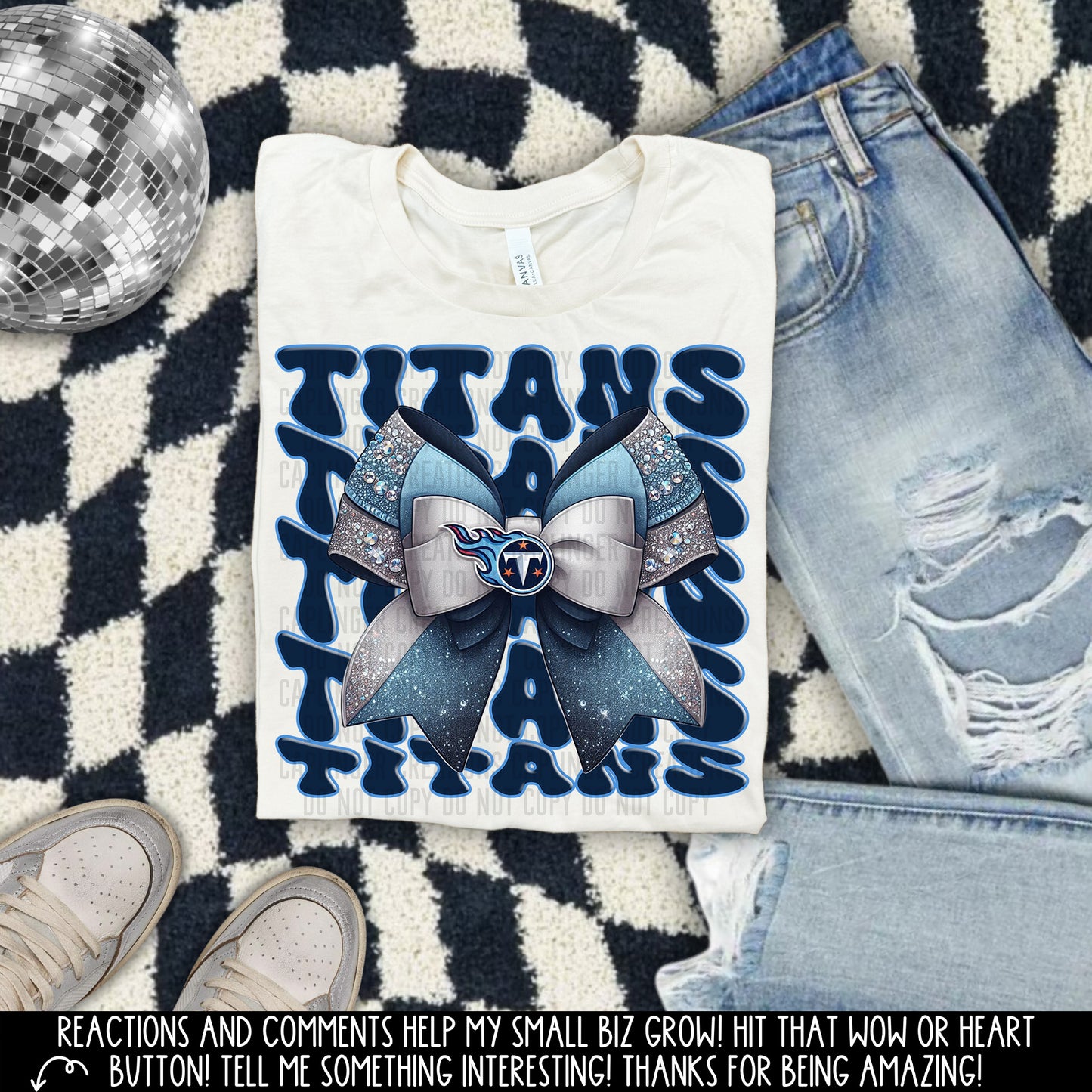 Bow Titans DTF and Sublimation Transfer