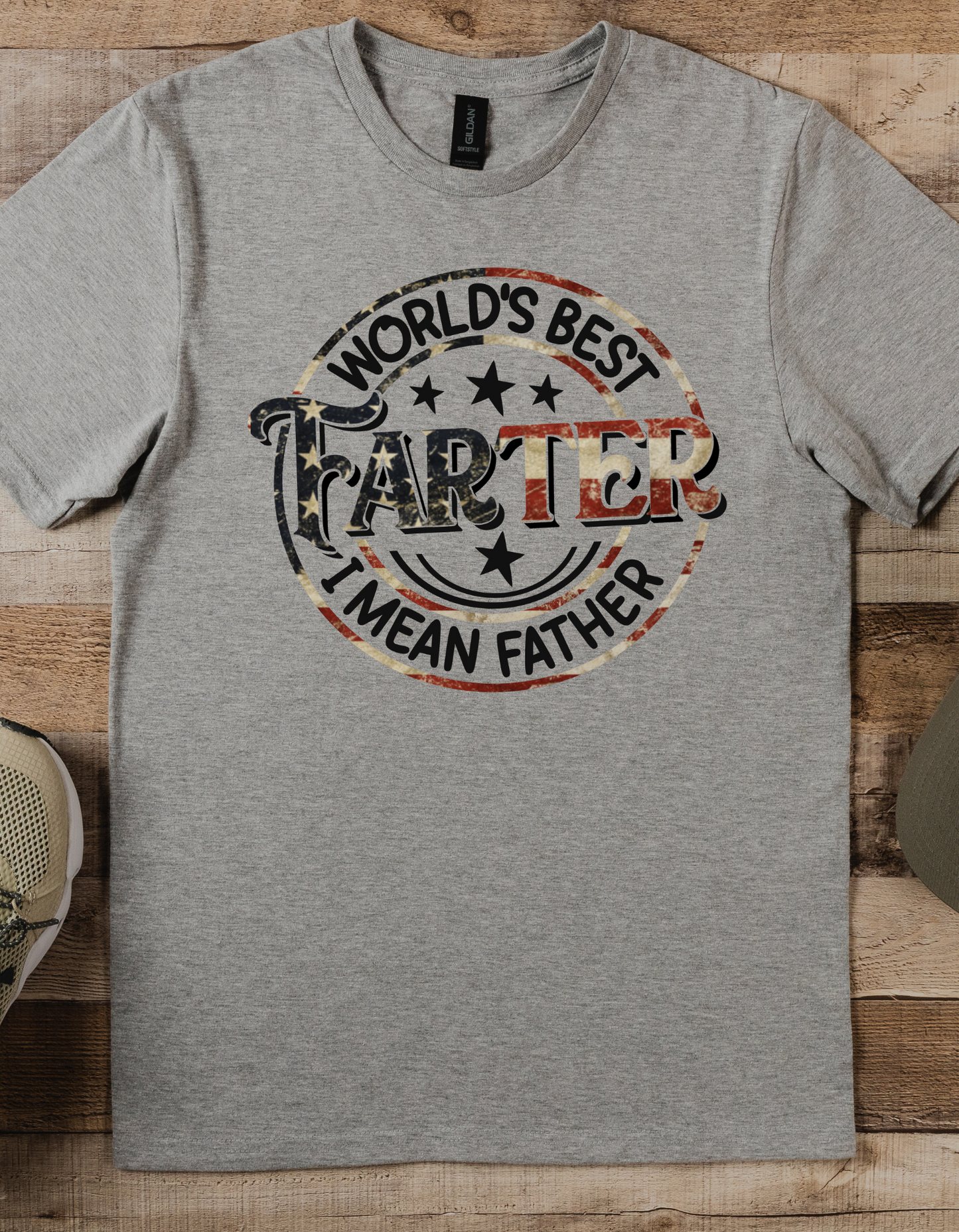 Fathers Day worlds greatest farter I mean father  DTF or Sublimation Transfer