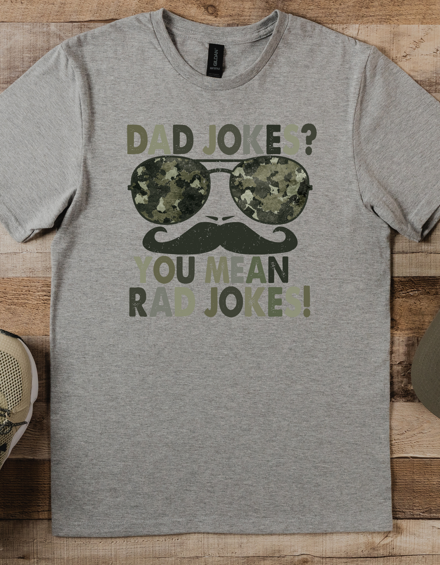 Fathers Day Dad Joke you mean rad joke DTF or Sublimation Transfer