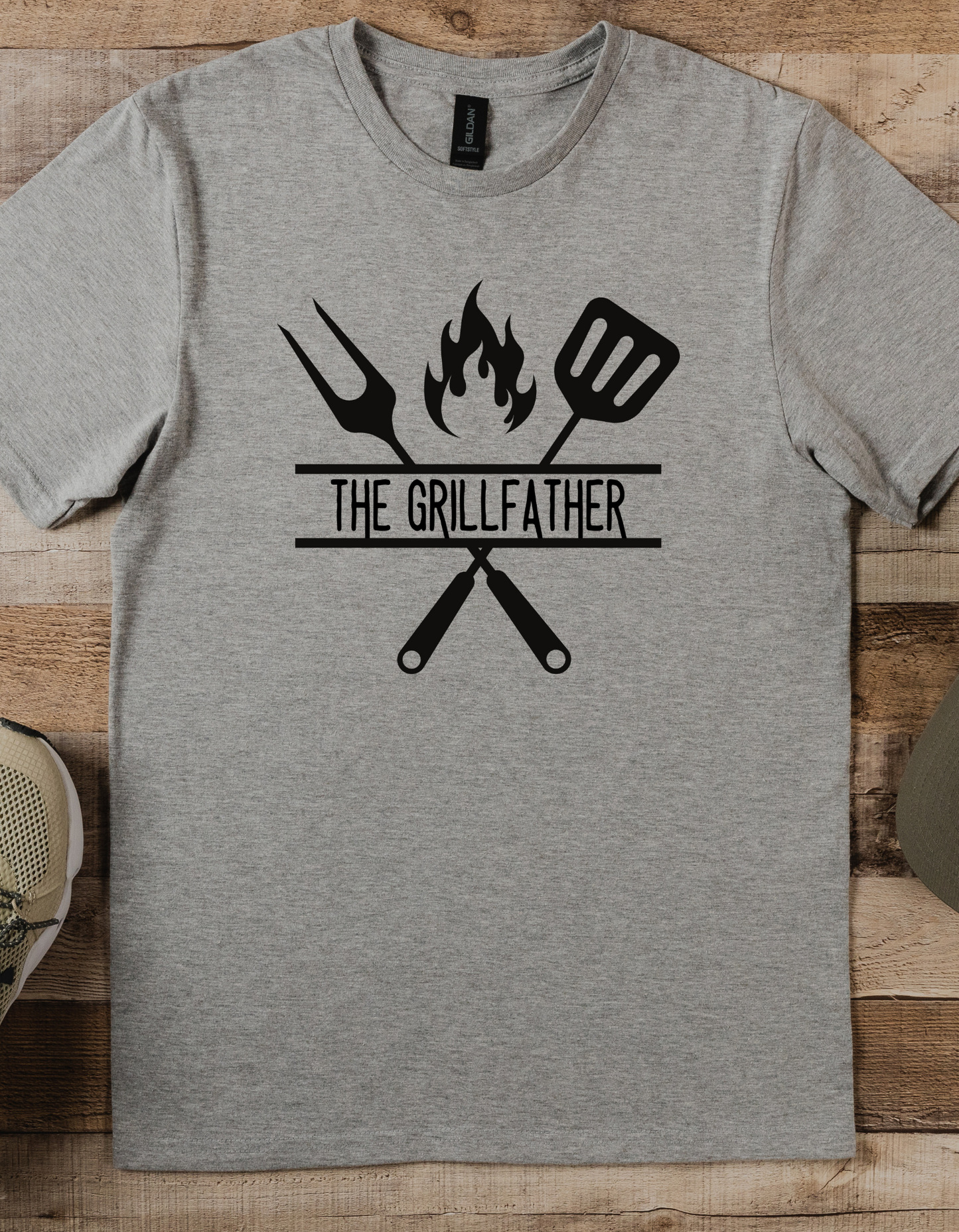 Fathers Day THE GRILLFATHER DTF or Sublimation Transfer