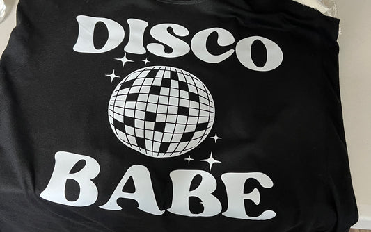 Disco Babe DTF and Sublimation Transfer