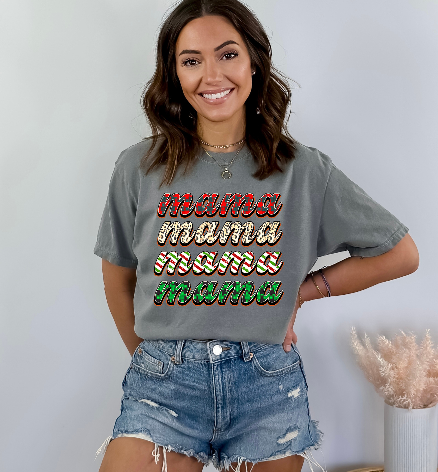 Mama Christmas DTF and Sublimation Transfer