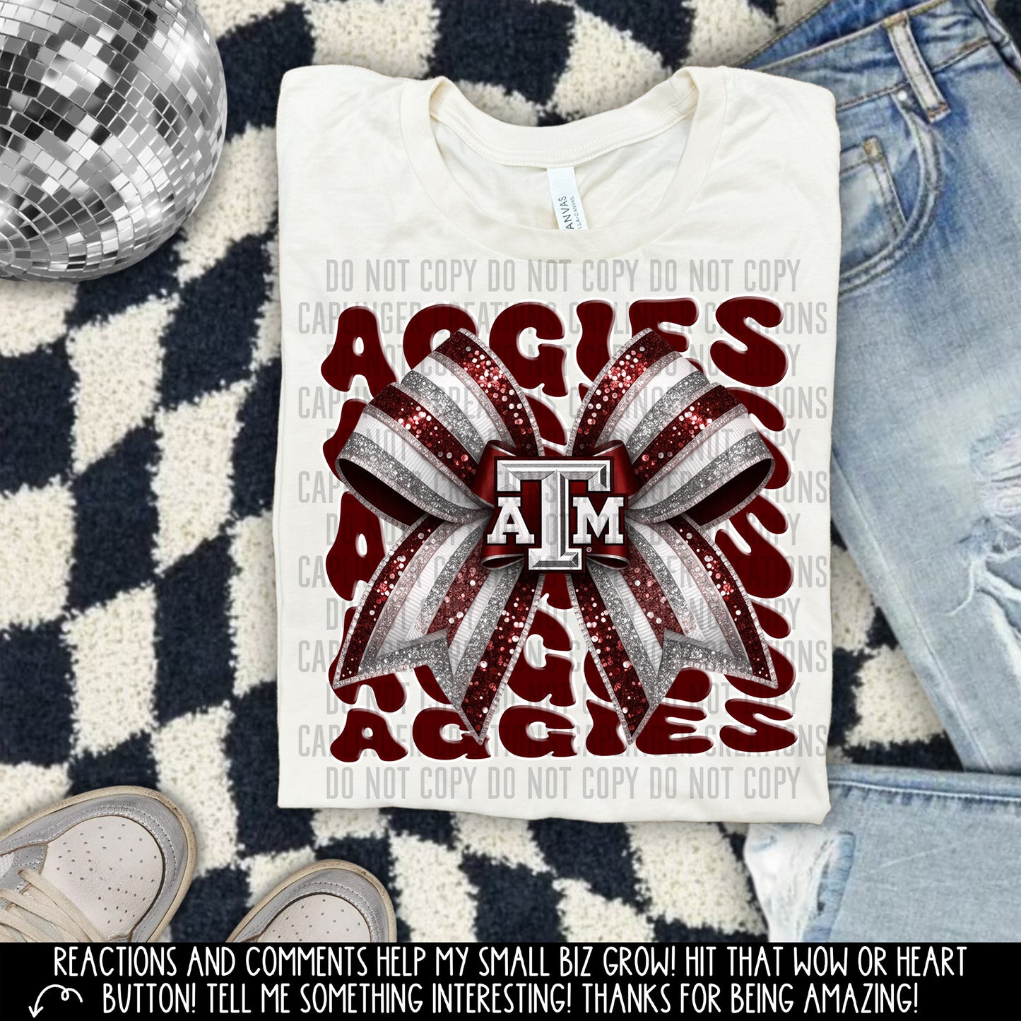 Bow Aggies DTF and Sublimation Transfer (Copy)