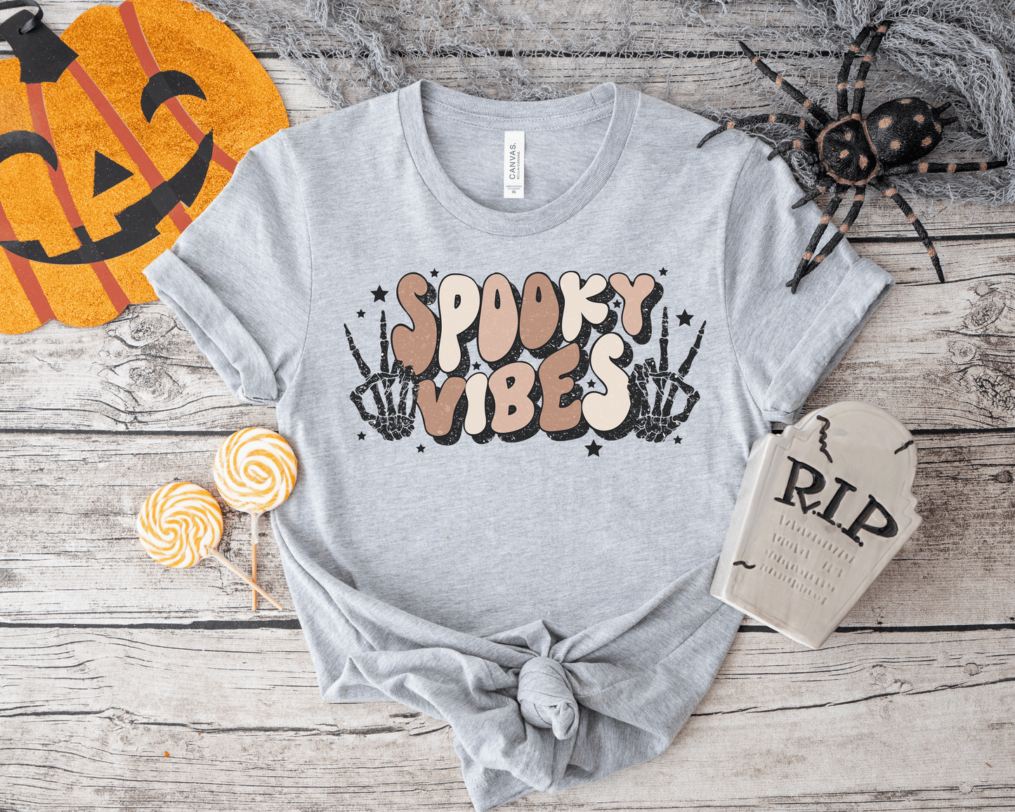 Spook Vibes Halloween DTF and Sublimation transfer