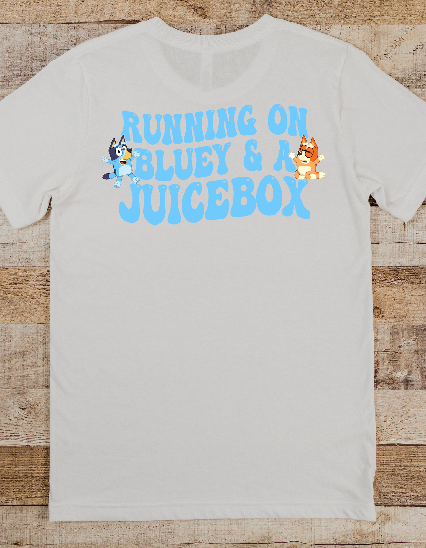 Bluey and Juice Box DTF or Sublimation Transfer