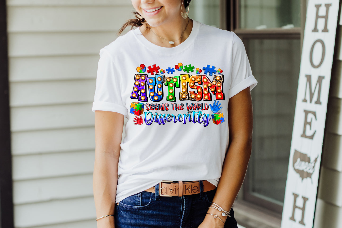 Autism Awareness DTF and Sublimation Transfer