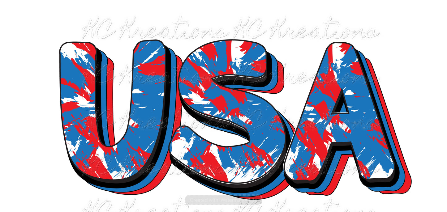 USA sublimation transfer