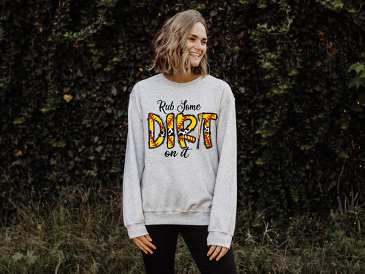 Rub some dirt on it softball DTF and Sublimation Transfer