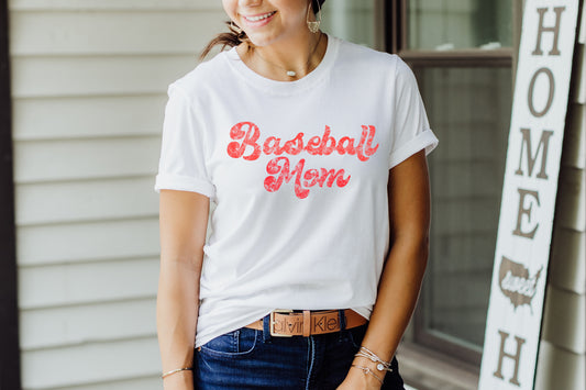 Baseball Mom DTF and Sublimation Transfer