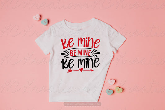 Be mine Valentine DTF and Sublimation Transfer