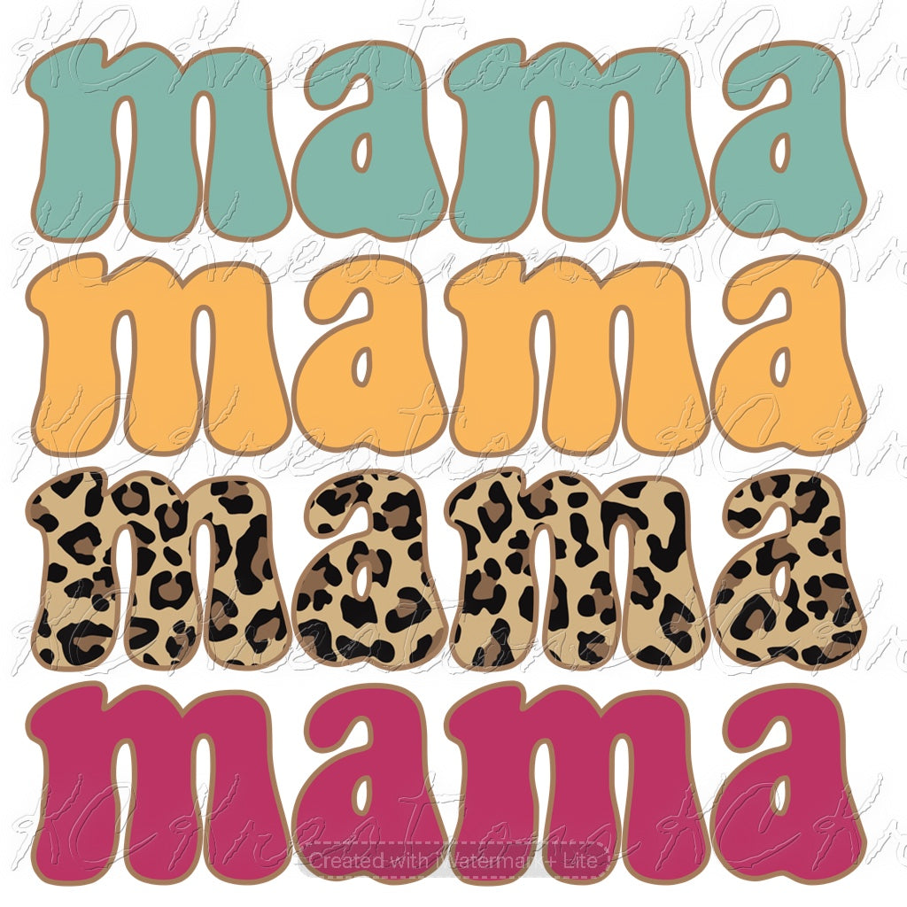 Mama DTF or Sublimation Transfer