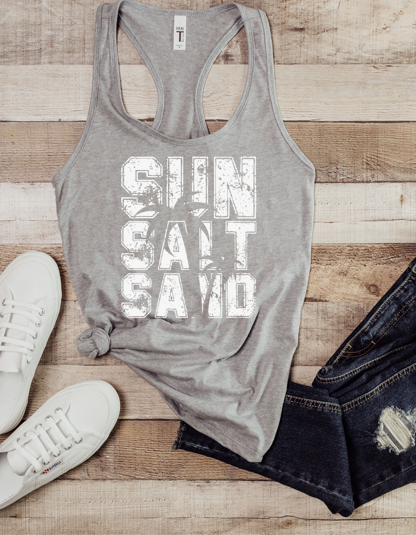 Sun Salt Sand Beach DTF and Sublimation Transfer