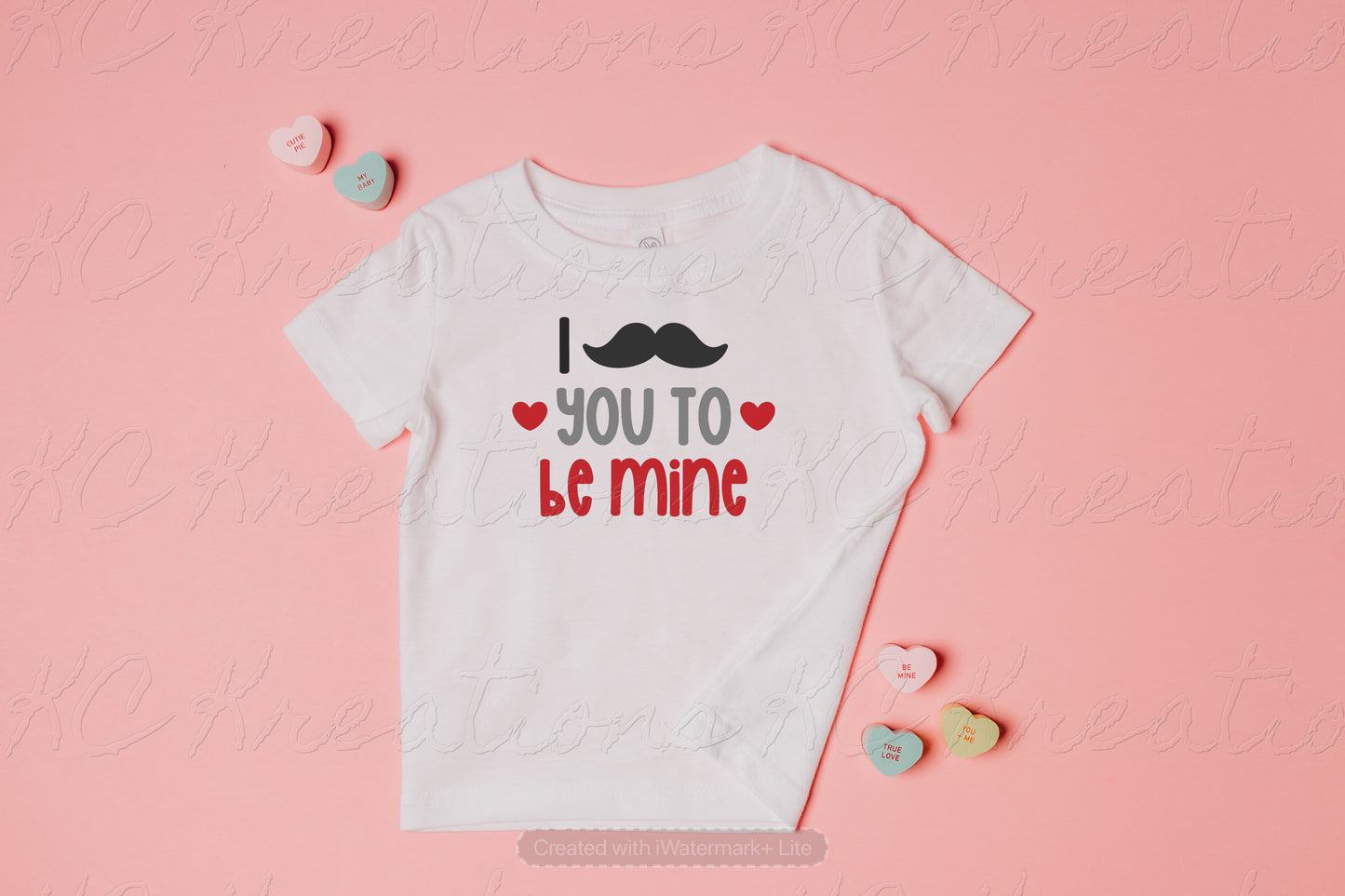 I mustache you to be mine- Valentine DTF and Sublimation Transfer