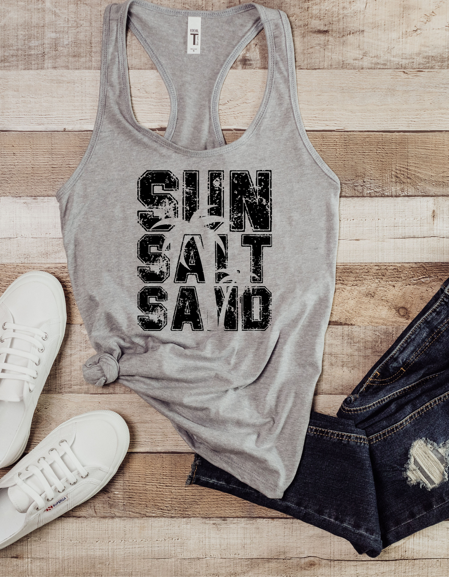 Sun Salt Sand Beach DTF and Sublimation Transfer